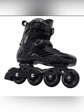 LIKU Black Professional Inline Skates Unisex